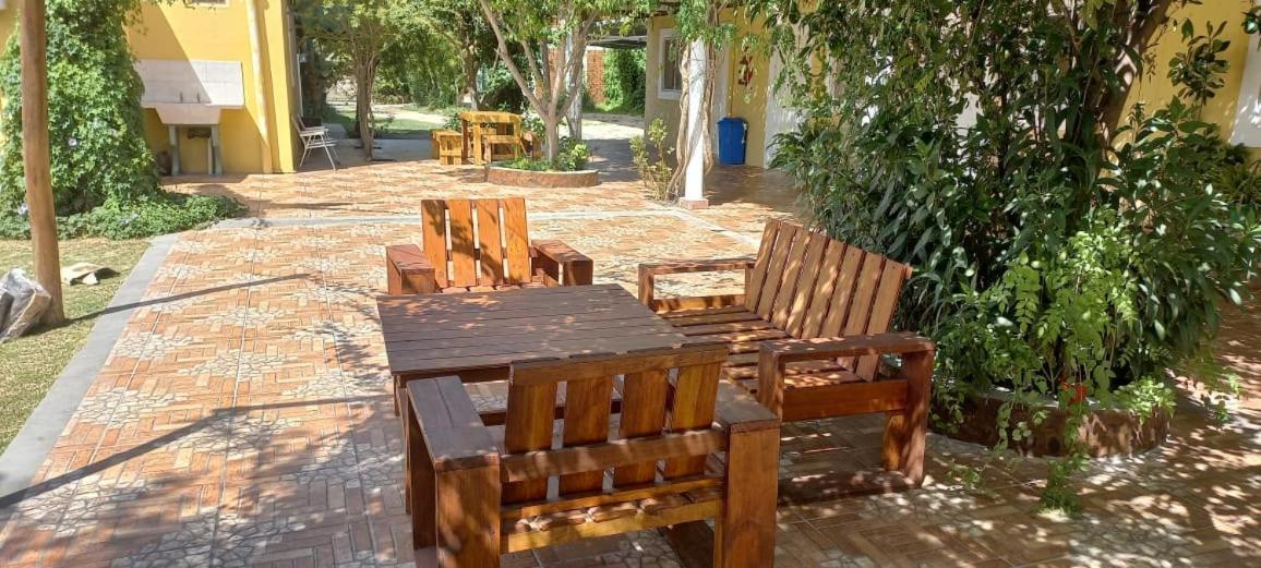 Hotel Rincon Serrano San Agustín de Valle Fértil Dış mekan fotoğraf